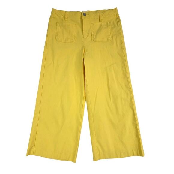 Jules & Leopold Pants - Jules & Leopold Wide Leg Cropped Pants — 4 Patch Pockets, High Waist, NWOT